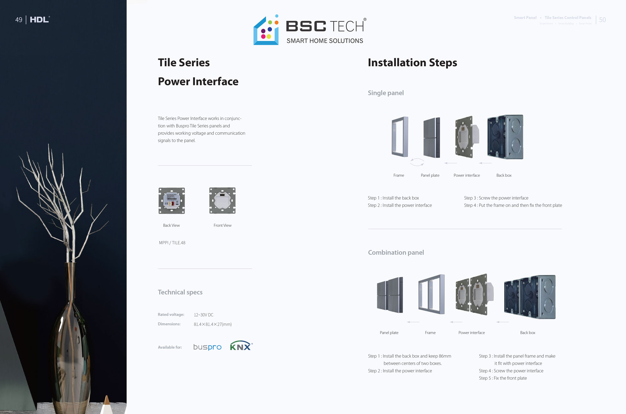 Công tắc thông minh Tile HDL 