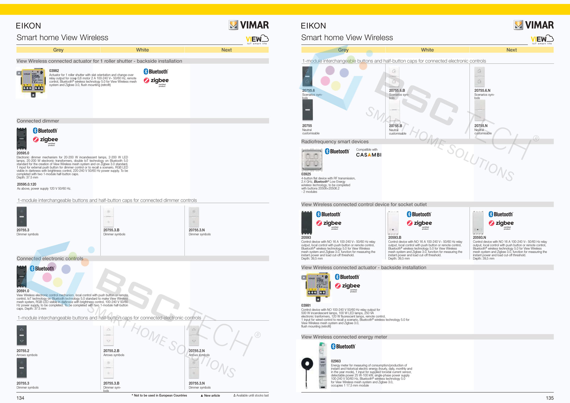 Tổng hợp tất cả thiết bị SmartHome
