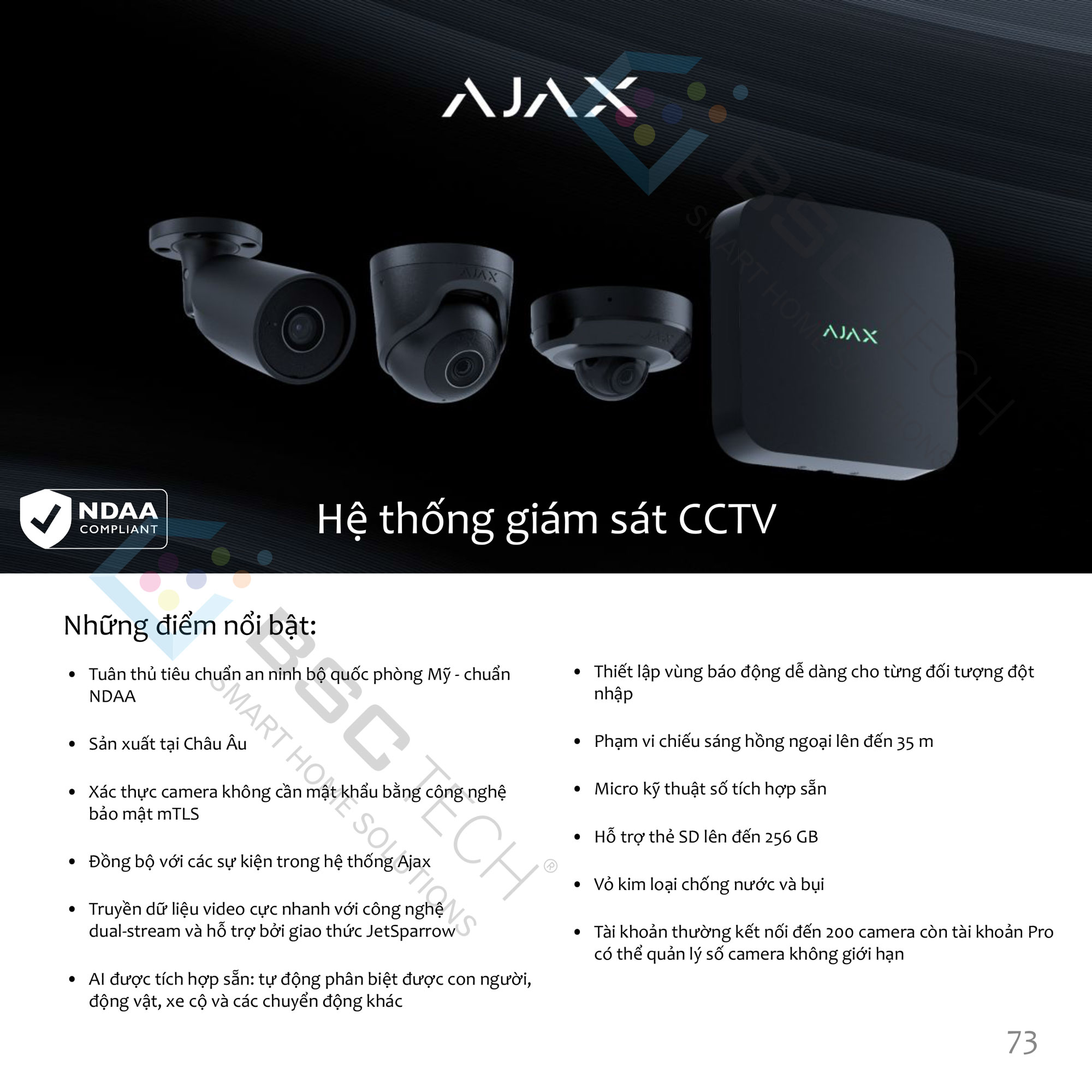 Tổng hợp thiết bị AJAX