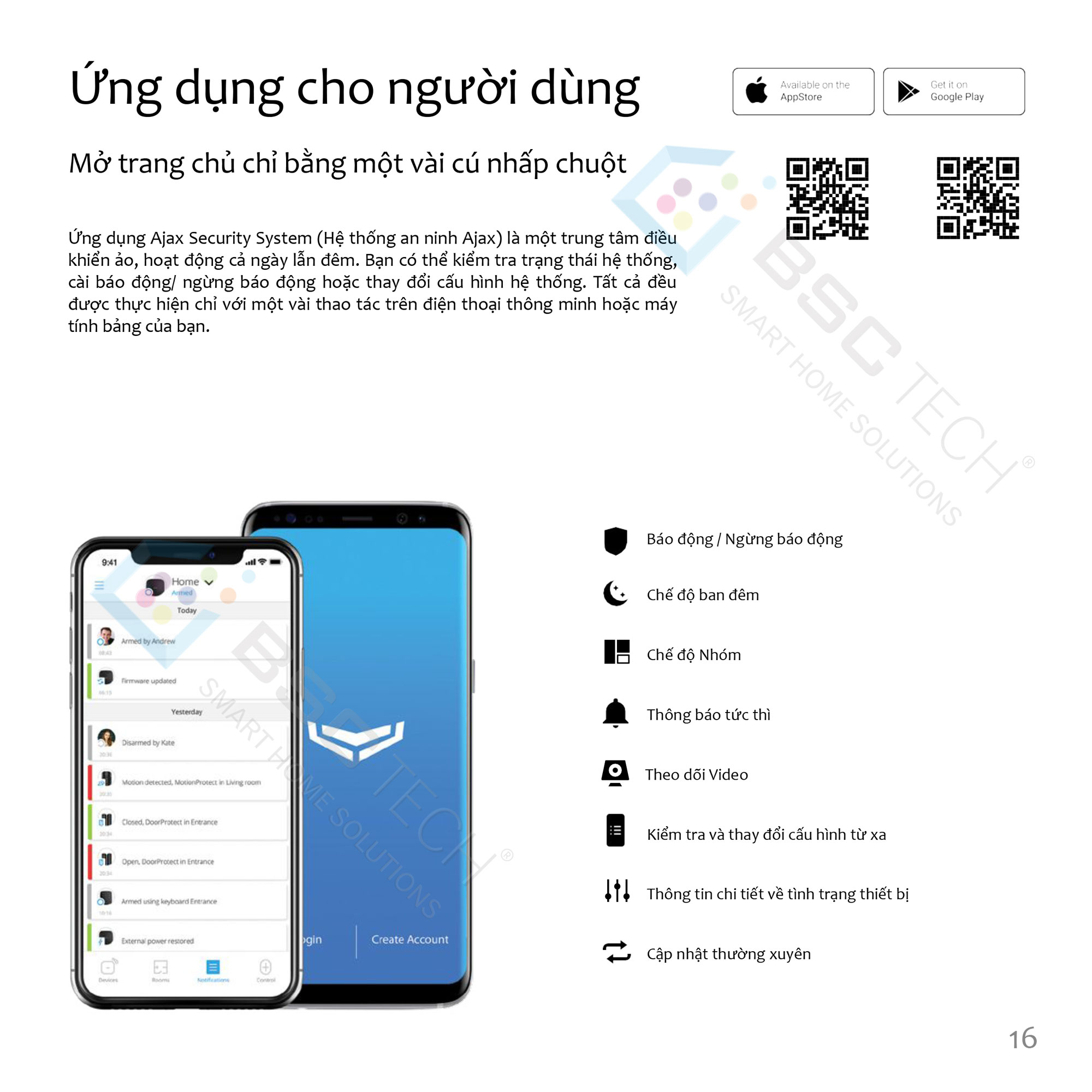 Tổng hợp thiết bị AJAX
