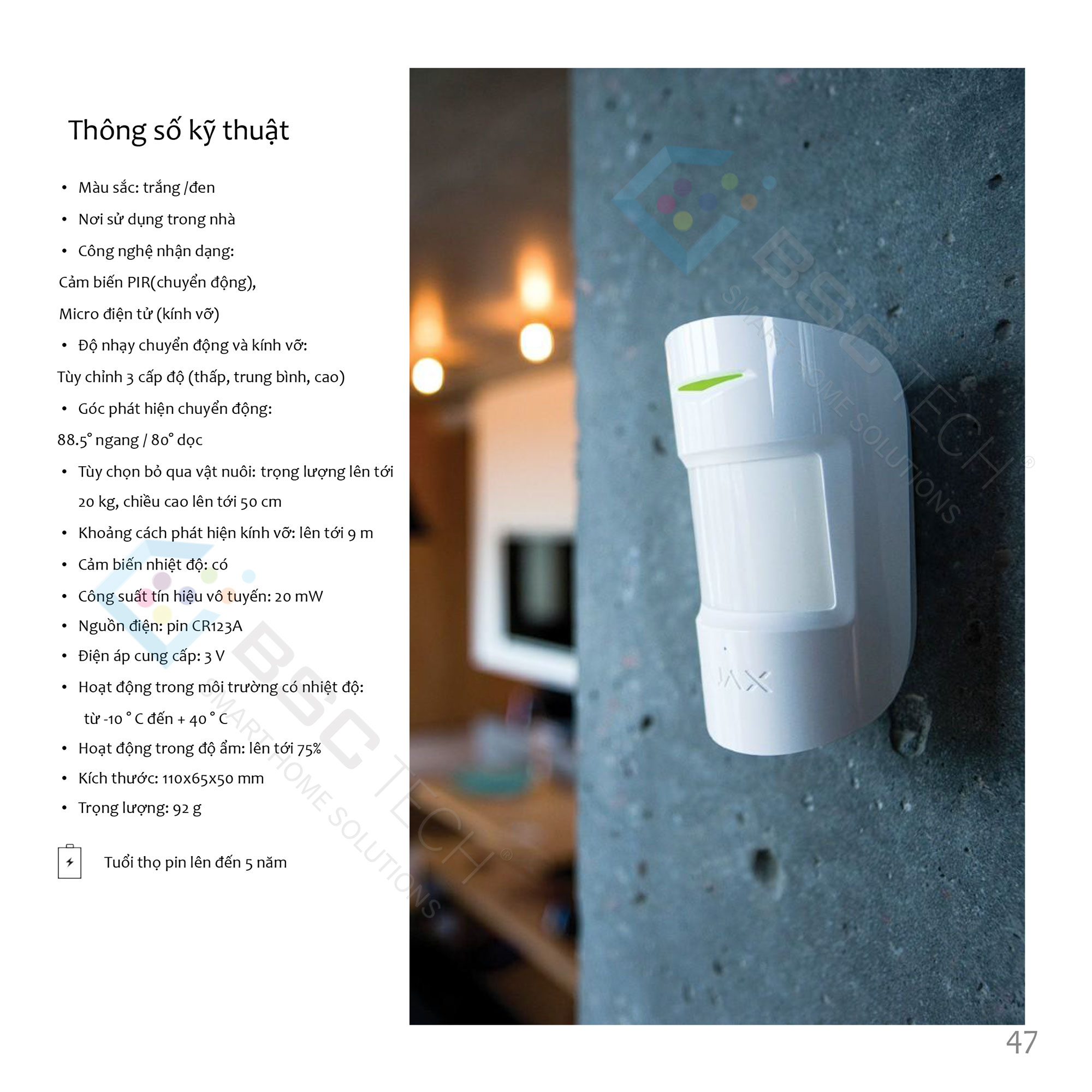 Tổng hợp thiết bị AJAX