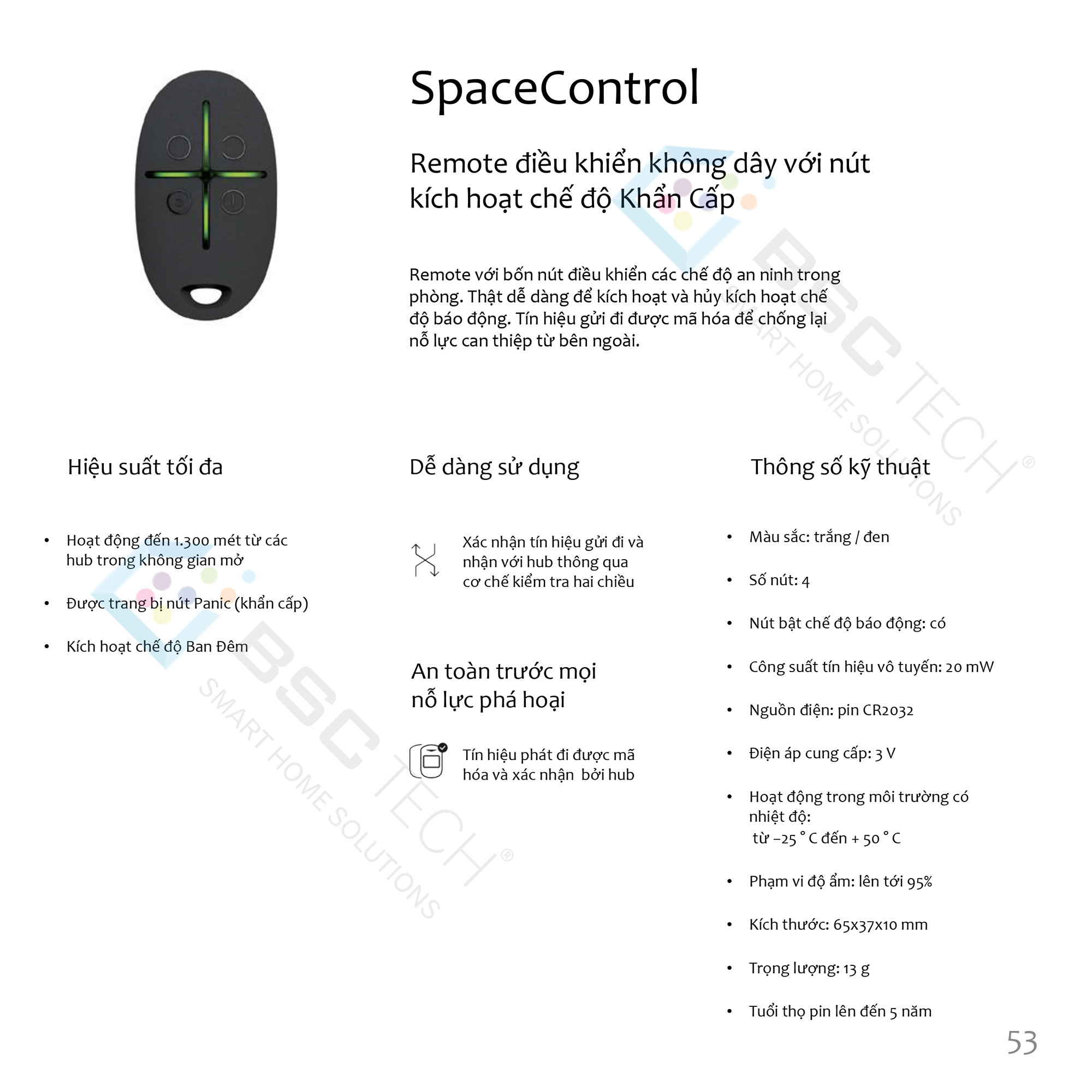 Tổng hợp thiết bị AJAX