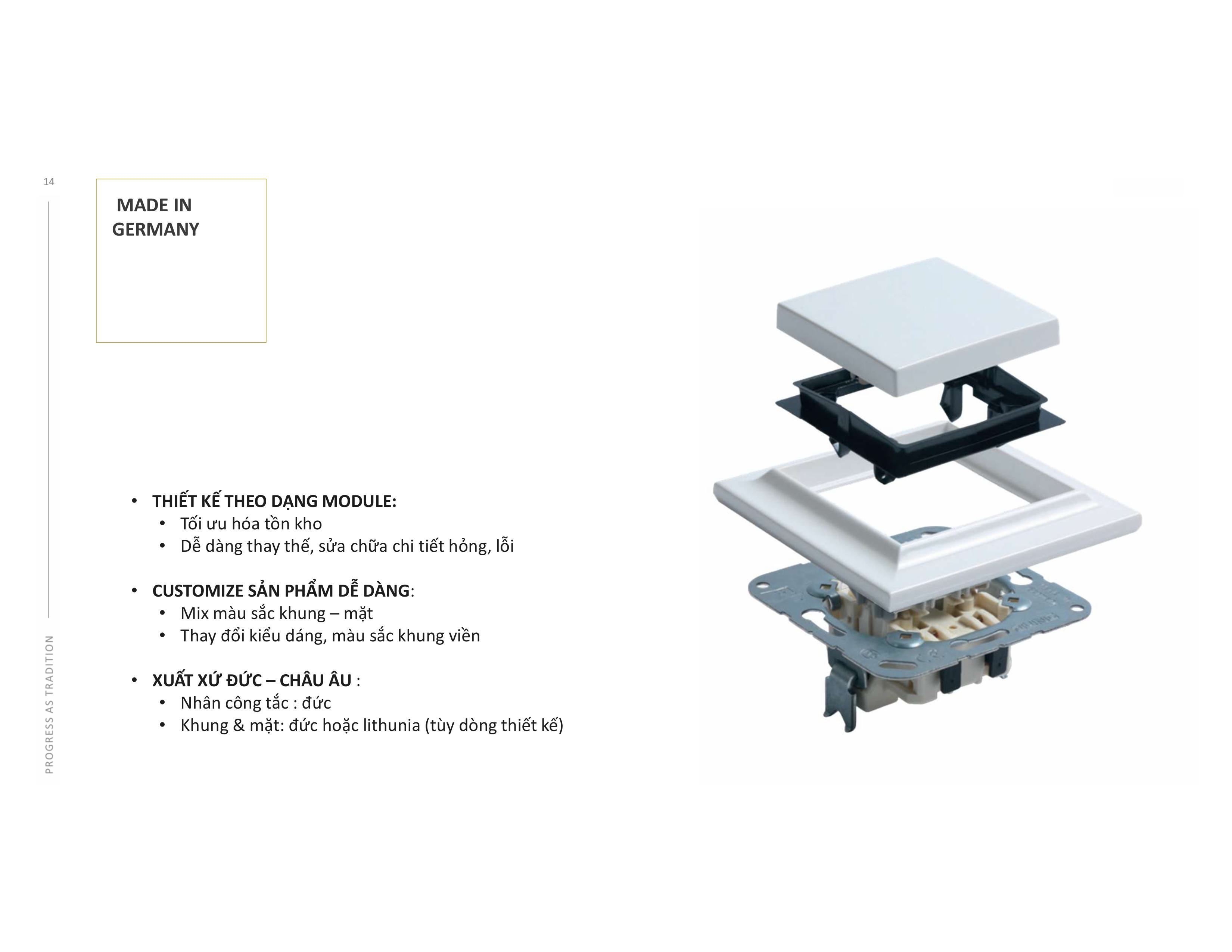 Tổng hợp thiết bị JUNG